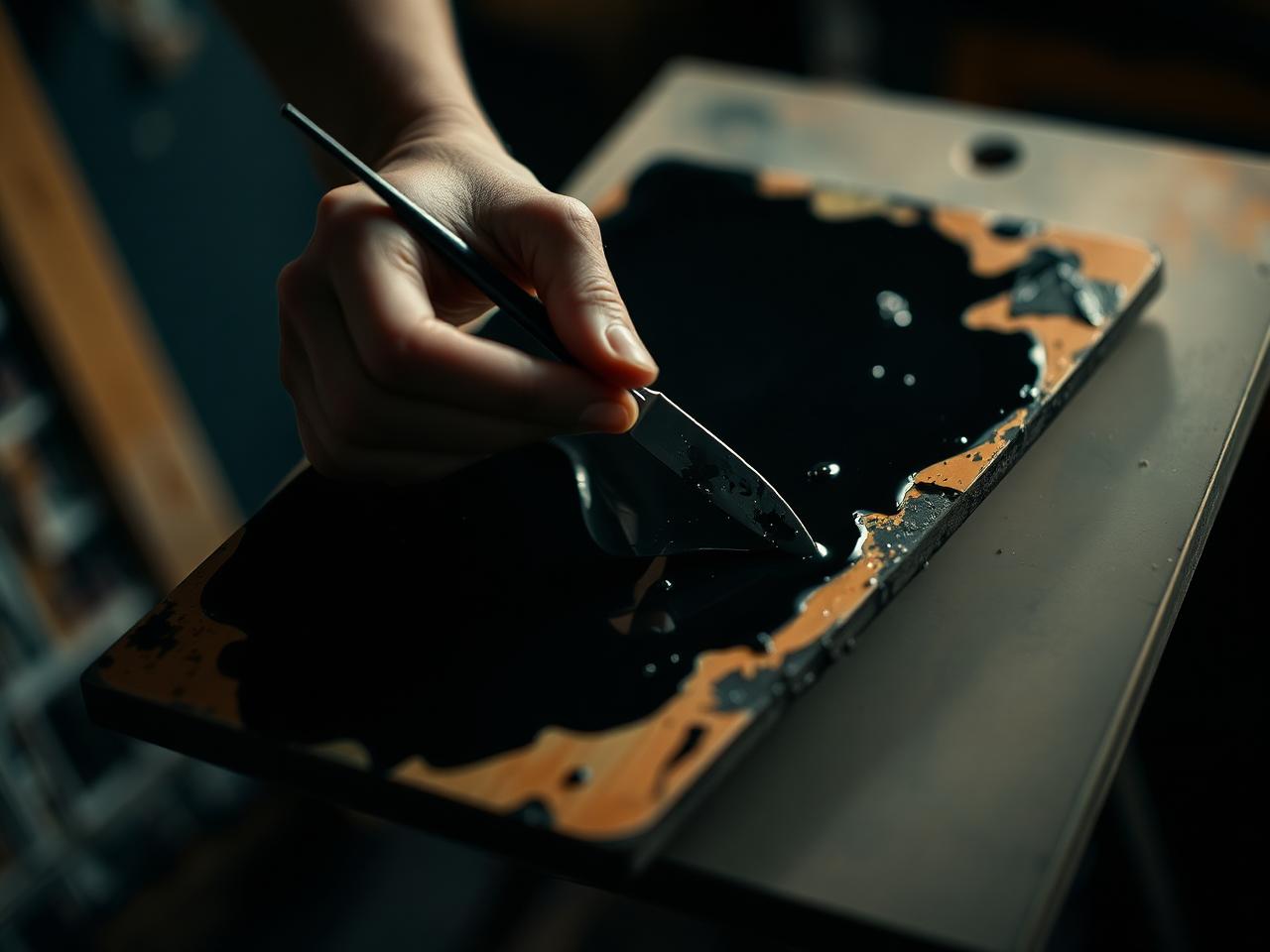 In the Studio — April
